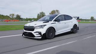 Skoda Enyaq RS Race [upl. by Nelyahs]