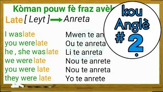 Kou anglais ak vokabilè anglais  kou Anglè  vokabilè Anglè  Ann pale Anglè [upl. by Chilt]