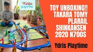 TOY UNBOXING  Takara Tomy  Plarail Shinkansen 2020 N700S  Ydris Playtime [upl. by Abramo]