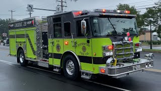 BRAND NEW Eddington Fire Company Engine 28 Responding [upl. by Akihsan448]