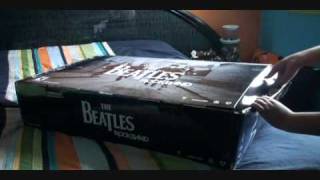 Unboxing The Beatles Rock Band Bundle Edition For PS3 [upl. by Ecirtram979]