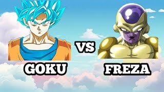 GOKU VS FREZA GOLDEN 🔥 [upl. by Dub]