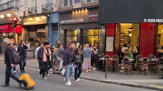 Atmosphere in the center of Paris on Friday [upl. by Hopper]