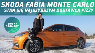 Skoda Fabia Monte Carlo 15 150 KM  stań się najszybszym dostawcą pizzy Bryki Dagmary [upl. by Aspa]