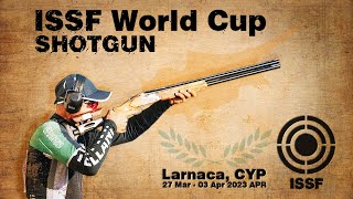 Skeet Men Finals  2023 Larnaca CYP  ISSF World Cup Shotgun [upl. by Hoag]