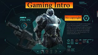 Nocopyright  Gaming Intro  HUD UI After effects [upl. by Anitac]