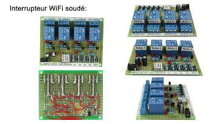 Comment DIY un interrupteur intelligent WiFi avec 4 sortie relais [upl. by Durrett]