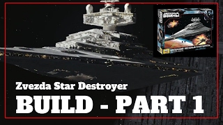 Zvezda Star Destroyer Build and Lighting  Part 1 [upl. by Ransome]