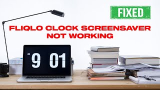 Fixed ✅ Fliqlo Clock Screensaver Not Working In Windows 10 11 [upl. by Llerrah136]