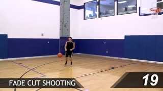 Basketball Shooting Drill Fade Cut Shooting [upl. by Ylrebme]