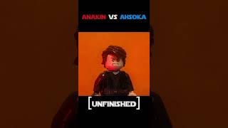 Anakin vs Ahsoka  Stop Motion Recreation SHORT [upl. by Wakefield]