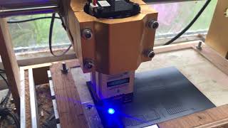 CNC 3018 PCB laser [upl. by Brower]