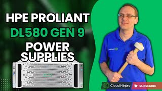 HPE DL580 ProLiant Gen9 Server Power Supplies Overview  Options  How to Install HotPlug In [upl. by Sicard769]