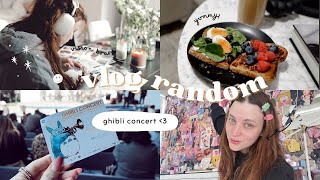 vlog vision board hábitos y concierto Ghibli  RandomRossh [upl. by Leacock]