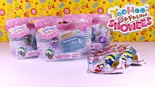 Unboxing YooHoo amp Friends Snowees Playsets Spielsets  Blind Bags [upl. by Eniortna]