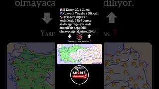 15112024 CUMA 🇹🇷 HAVA DURUMU türkiye havadurumu weatherchannel sondakika news [upl. by Eads714]