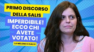 IL PRIMO DISCORSO DI ILARIA SALISSE PENSAVAMO DI AVER VISTO IL PEGGIOCI SBAGLIAVAMOE DI GROSSO [upl. by Ronoc864]