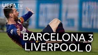 BARCELONA 30 LIVERPOOL UCL HIGHLIGHTS [upl. by Enorel]