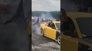 Mustang hit at car meet [upl. by Ardyce58]