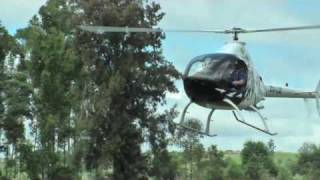 Arthur Gemperle builds amp flies his Rotorway helicopter [upl. by Leahcimluap]