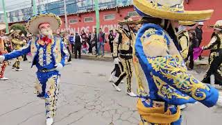 Comparsa Cardenales 2024  Lanceros Salida 17Febrero  Orquesta Ensueño 🎭🎷🐦‍🔥 La Magdalena Atlicpac [upl. by Iv343]