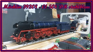 Märklin 39208  01 508 DR  stahlblau [upl. by Brelje]