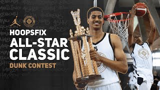 EVERY DUNK in the Hoopsfix AllStar Classic Dunk Contest 2024  HASC24 [upl. by Brigham693]