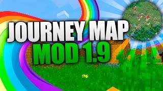 EL NUEVO REIS MINIMAP Minecraft Descargar e instalar Journey Map 19 2016 [upl. by Edvard479]