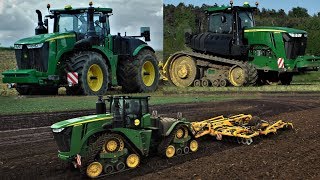 🚜 John Deere 9470R vs 9570RT vs 9620RX  Bednar Terraland TO5000HM DO6500 🌍 [upl. by Annerb]