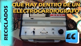 Que hay dentro de un electrocardiógrafo Reciclado [upl. by Saerdna]