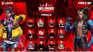 Free Fire  Hellraiser Invitational Finals  Powered by Loco [upl. by Kcub]