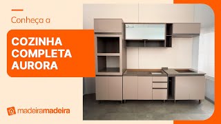 COZINHA MODULADA AURORA [upl. by Apilef]