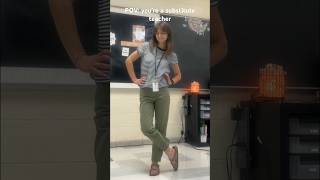 a week of substitute teacher outfits 📚🍎 sub teacher substitute outfit fashion style pov [upl. by Hatty]