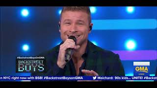 Backstreet Boys Live Good Morning America 2019 No Place First Debut [upl. by Anam87]