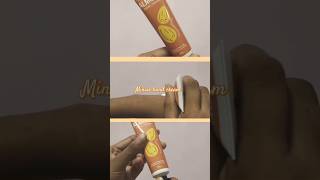 Miniso hand cream almond handcreamtube skincare miniso youtubeshorts beauty productreview [upl. by Akiem]