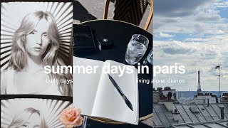 living alone in paris  sunny days thrifting and self reflection VLOG [upl. by Zins]