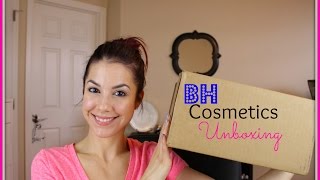 My First BH Cosmetics Haul  Unbox With Me [upl. by Ennayrb669]