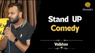 Stand Up Comedy By Vaibhav  Poem amp Kahaniyan  Open Mic Indore [upl. by Ydner]