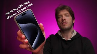 İPHONE 15 PRO MAX SAMSUNG S24 ULTRA KARŞILAŞTIRMA  Samsung S24 Ultra vs iPhone 15 pro max [upl. by Ailecnarf]