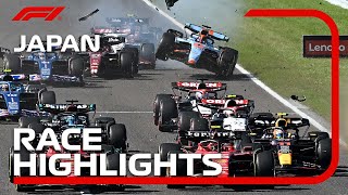 Race Highlights  2023 Japanese Grand Prix [upl. by Ahsaek851]