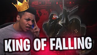 STILL THE KING OF FALL DAMAGE Learning Rainbow Six Siege  Funny Moments [upl. by Laurentia54]