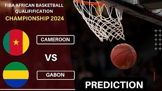 Cameroon vs Gabon Live Stream FIBA Africa Basketball Championship 2024 Qualifiers Commentary Score [upl. by Leinod]