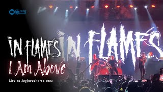 IN FLAMES  I Am Above Live at Jogjarockarta 2024 HD [upl. by Tannie]