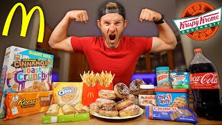 THE AS MANY CALORIES AS POSSIBLE CHALLENGE NEW RECORD ATTEMPT [upl. by Ash]