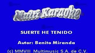 MULTIKARAOKE  Suerte He Tenido [upl. by Nala]