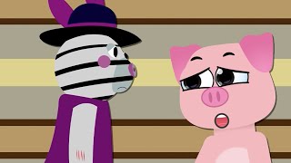 ROBLOX Piggy Book 2 Chapter 3 Refinery  Thinknoodles Piggy Animated [upl. by Hoxsie617]