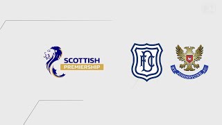 Dundee FC v St Johnstone Highlights  Scottish Premiership 2425 [upl. by Acinomal]