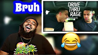 Hodgetwins Drive Thru RAGE Moments  REACTION 😂 [upl. by Eilsek]