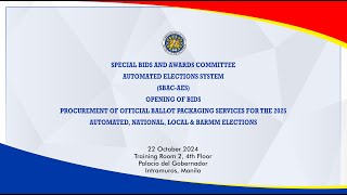 Special Bids and Awards Committee [upl. by Pevzner]