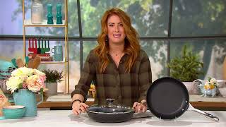 Le Creuset Toughened Nonstick 4qt Braiser and 10quot Fry Pan on QVC [upl. by Walczak423]